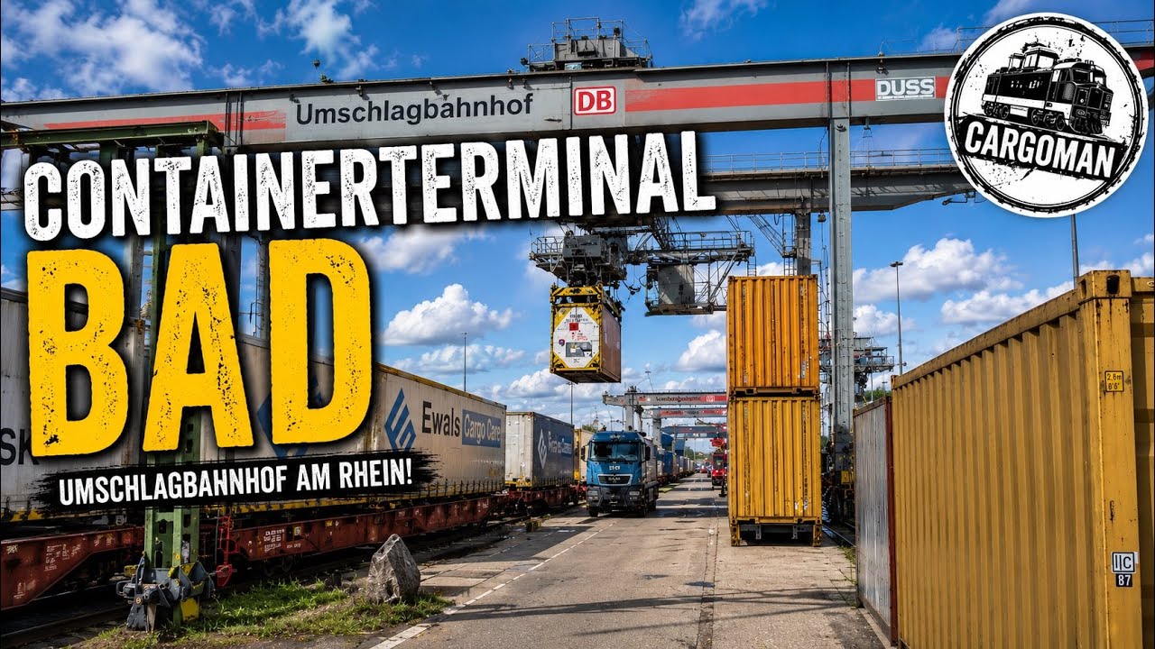 Containerterminal BAD – Umschlag am Güterbahnhof