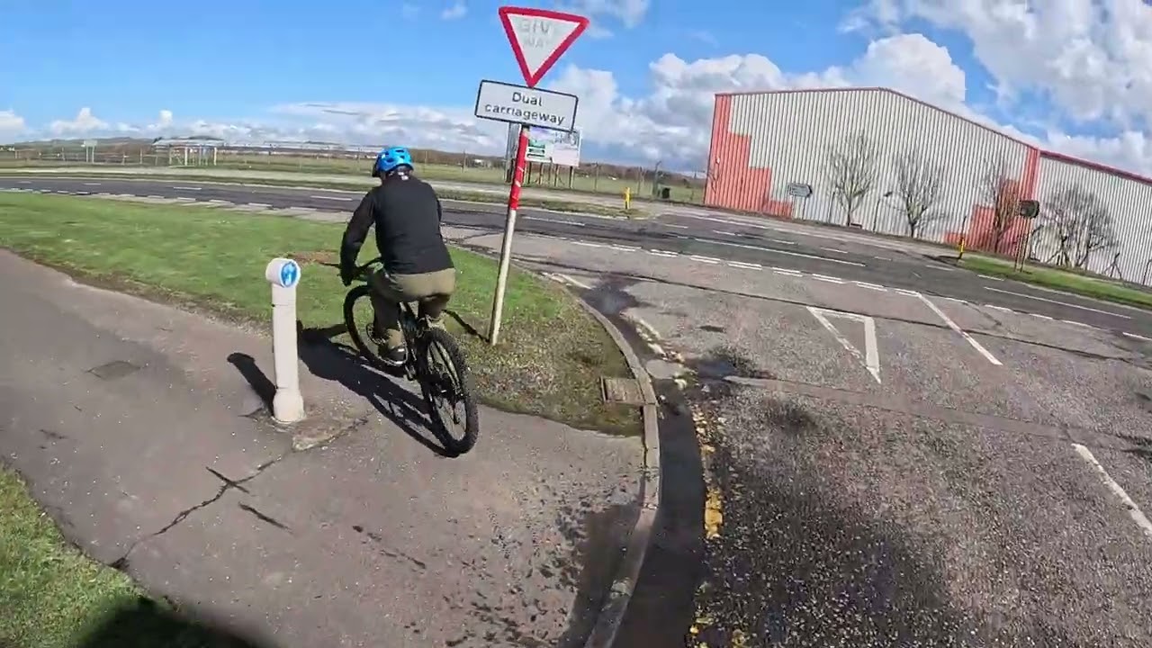 Ayr to Troon Harbour Via Fullarton Woods, South Ayrshire, Scotland.