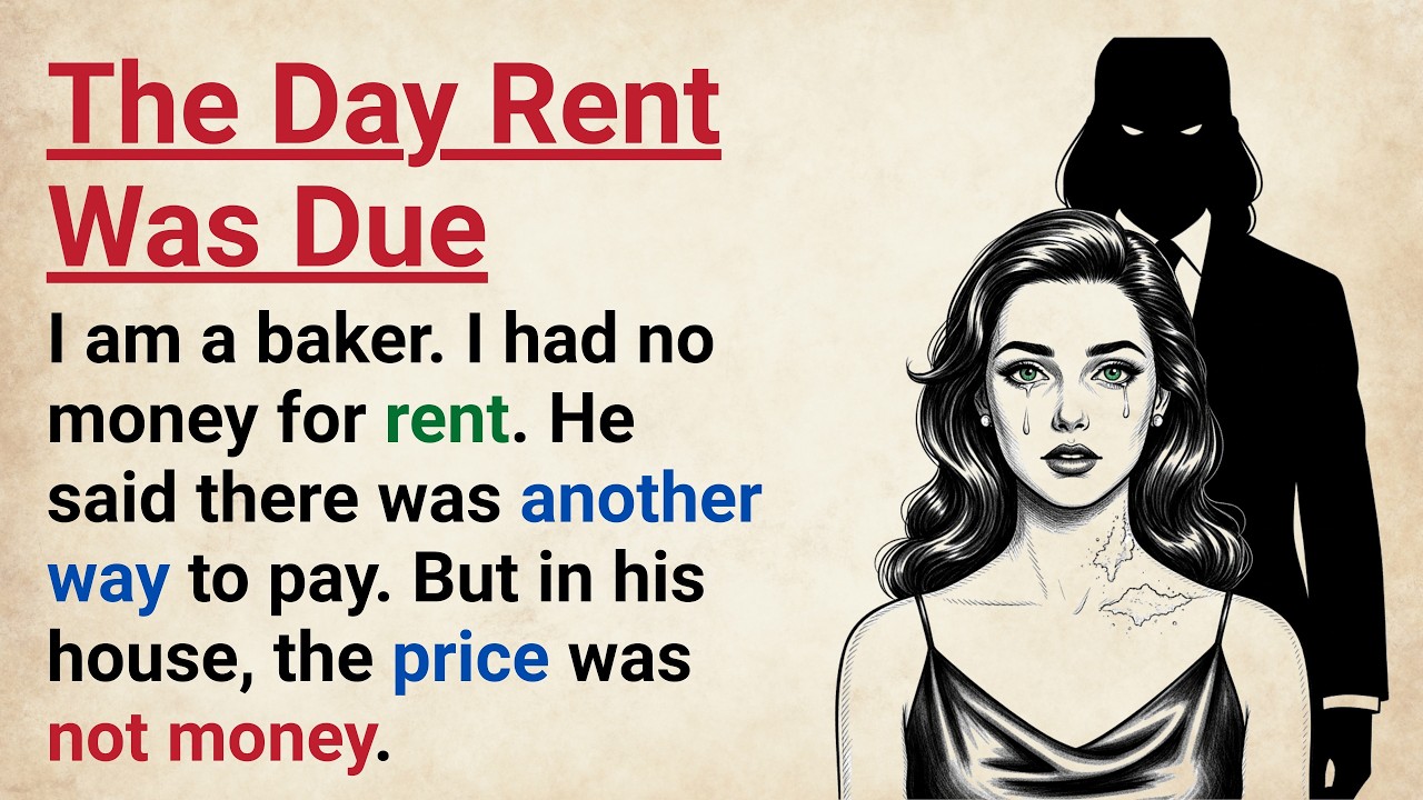 Learn English With Story 🔥 The Day Rent Was Due | Level 3 English Listening & Speaking Practice