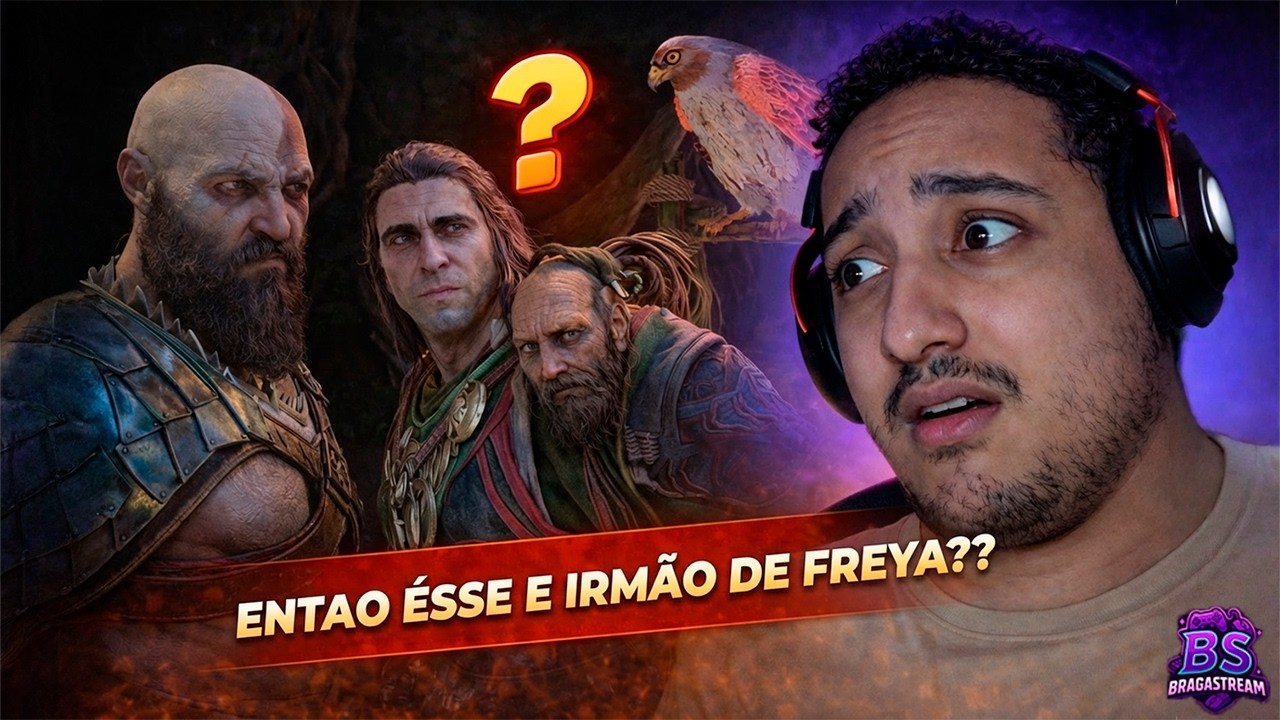 O IRMÃO DA FREYA APARECEU! 😱 Explorando VANAHEIM — God of War Ragnarök EP 24