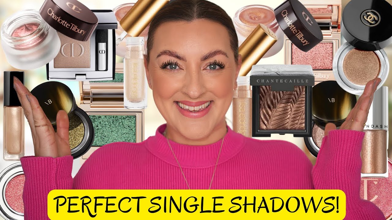 20 STUNNING SINGLE SHADOWS! Perfect One & Done Eyeshadows