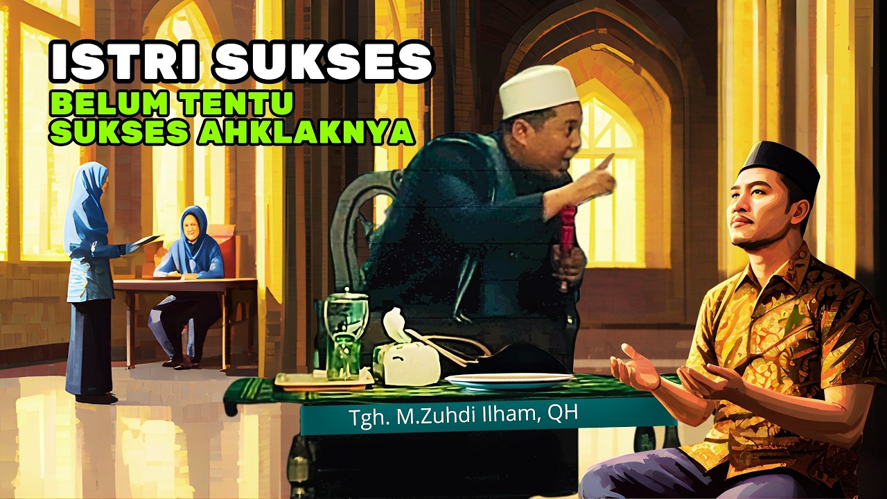 Istri Mintak Cerai | Cacian dan omelan menemani seorang suami | Ceramah Tgh.M.Zuhdi Ilham.QH