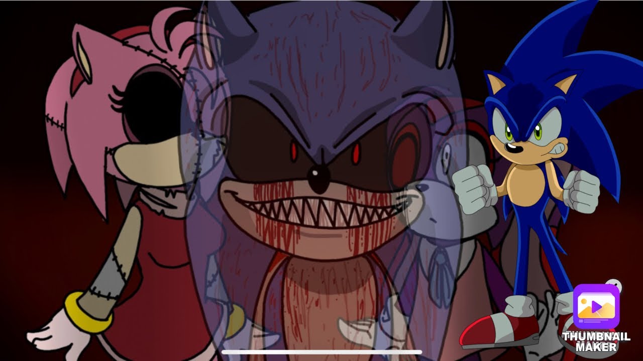 This is Crazy: Sonic Reacts To Sally.exe (Flipaclip Animation)