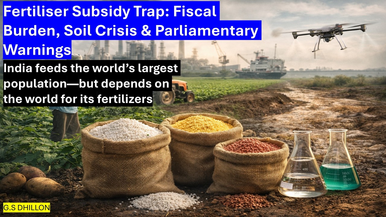 Why India&rsquo;s Fertilizer Model Is Under Stress || Subsidy, Imports & Self-Sufficiency Debate
