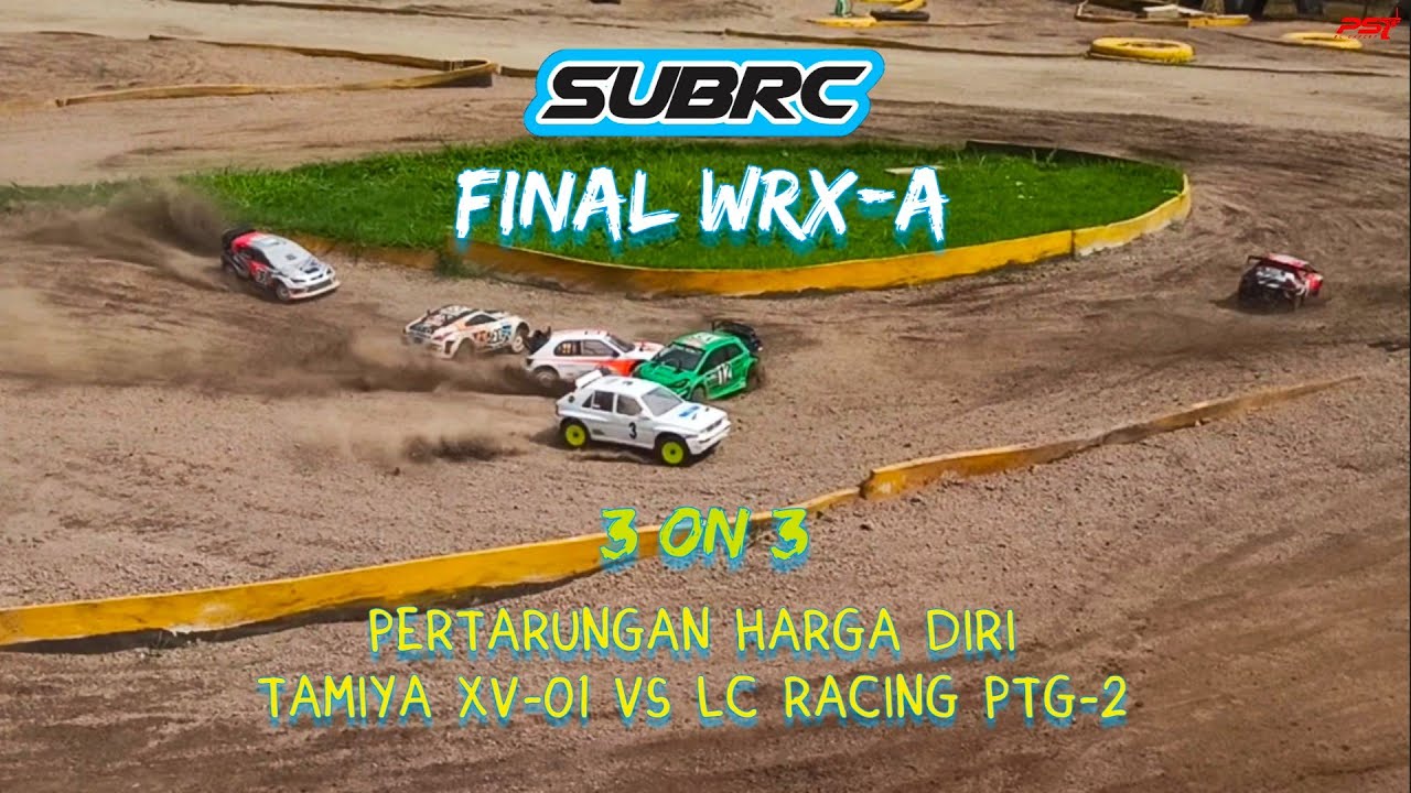 PS7 FINAL WRX-A FUN RACE SUBRC RC RALLY CROSS