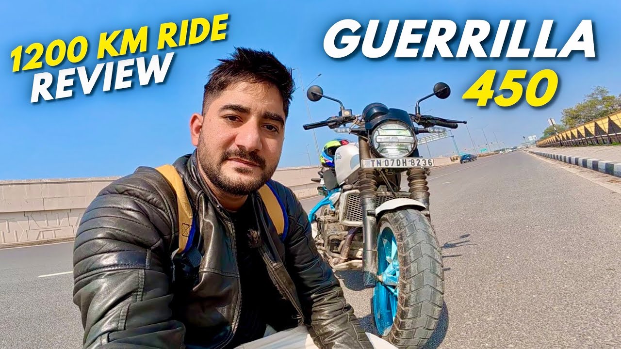 Royal Enfield Guerrilla 450 Detailed Review After 1200 KM Ride | Good & Bad ?