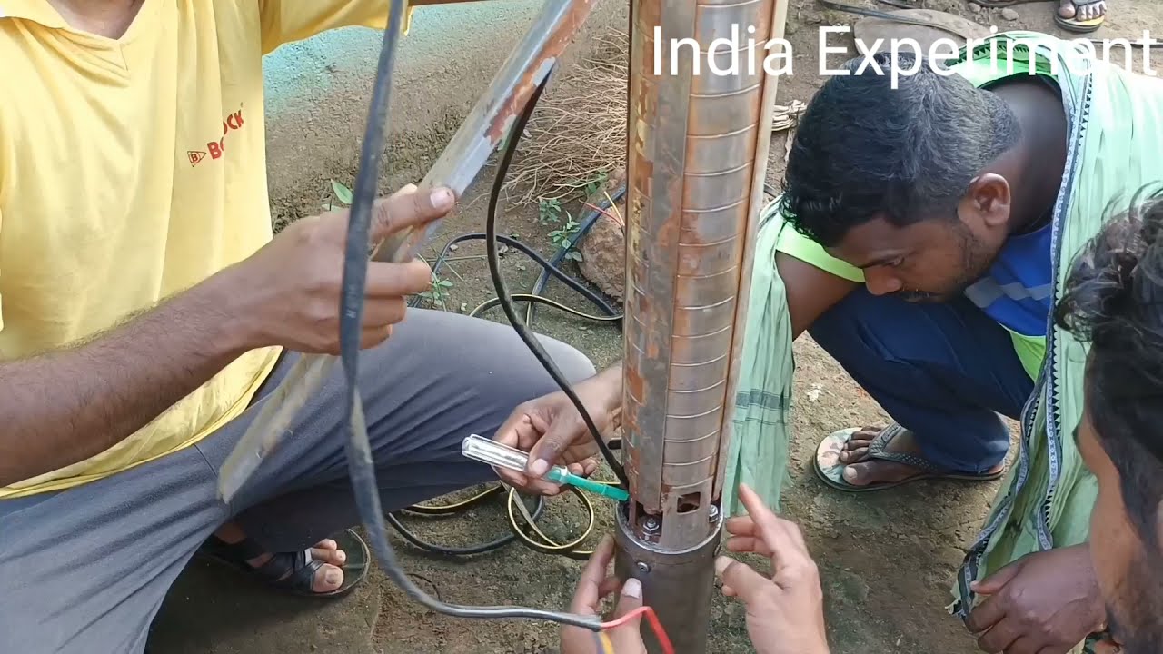 Run dc Solar Pump to ac ।। सोलर पंप  ।। dc submersible pump।।