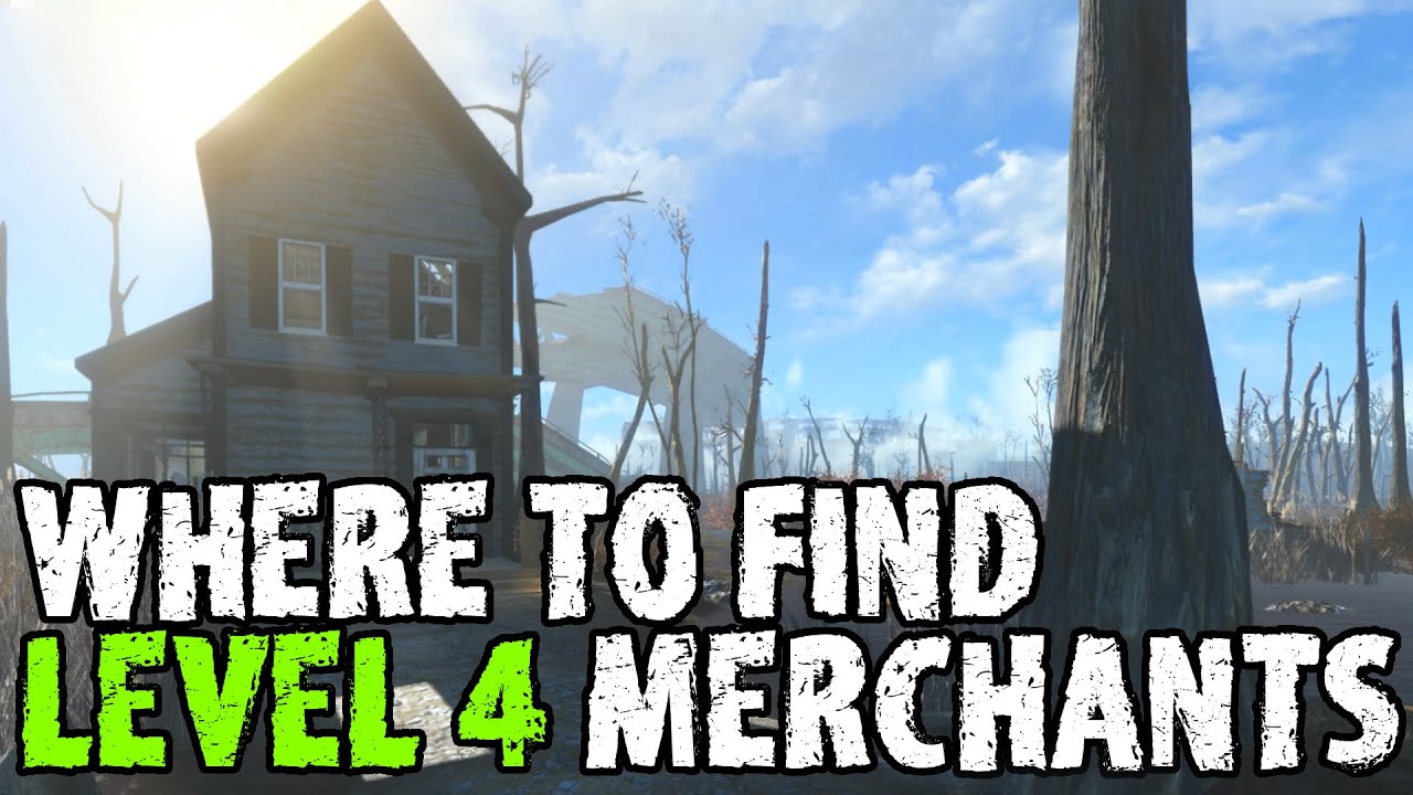Where to Find Legendary (Level 4) Merchants &mdash; Fallout 4