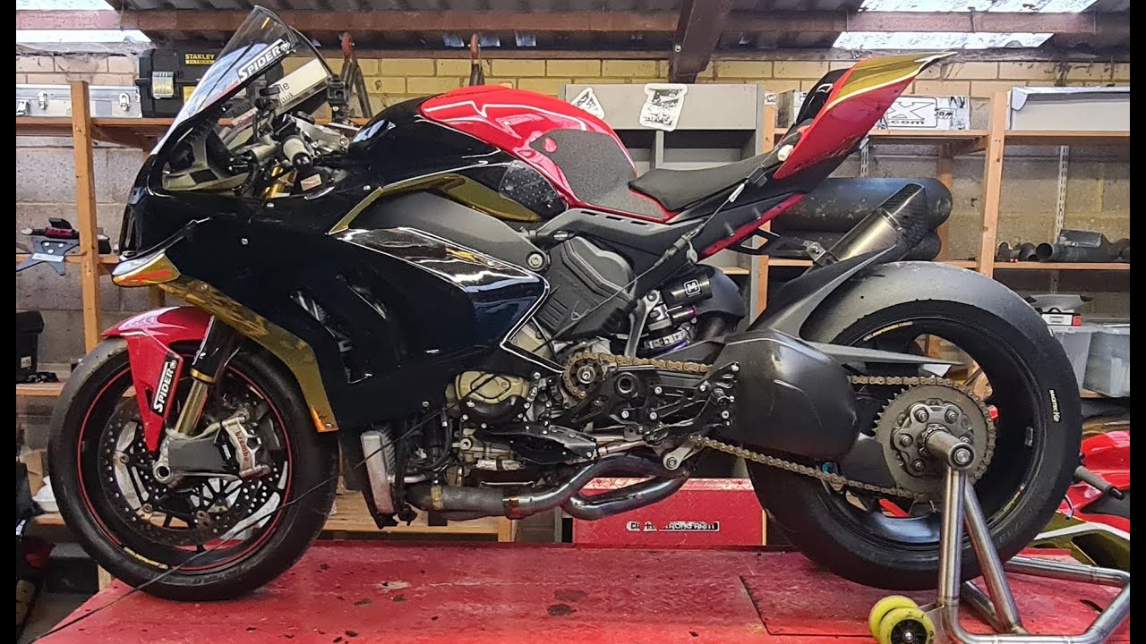 Ducati Panigale V4 Ride Height Adjustment - Modification