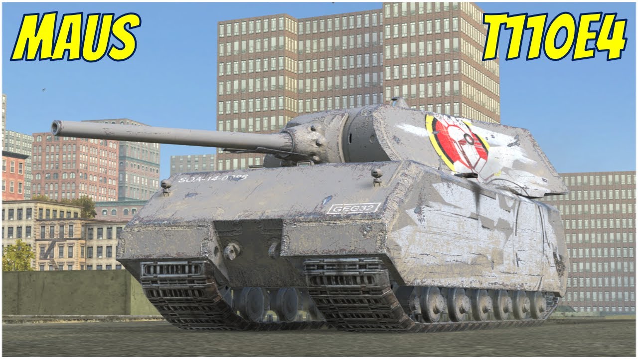 Maus & T110E4 ● WoT Blitz