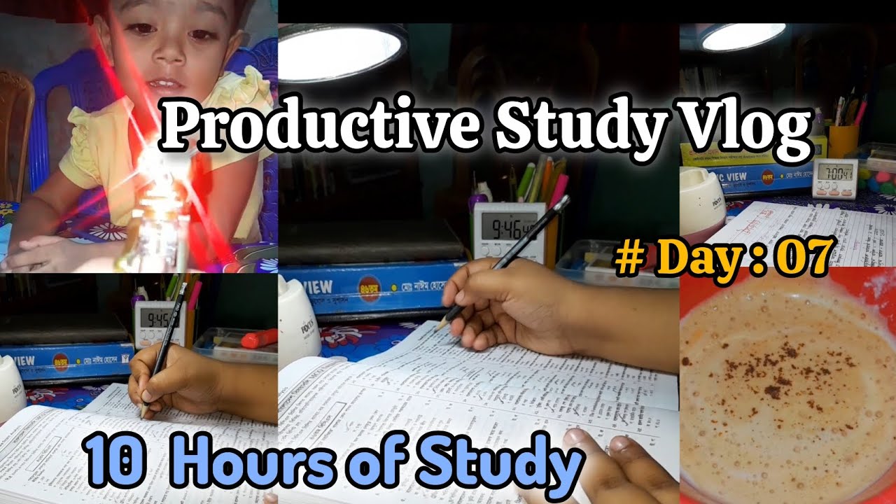Productive study vlog @ThelifeofaBCSaspirant #bcs #study #primary #exam #minivlog #motivation #vlog 