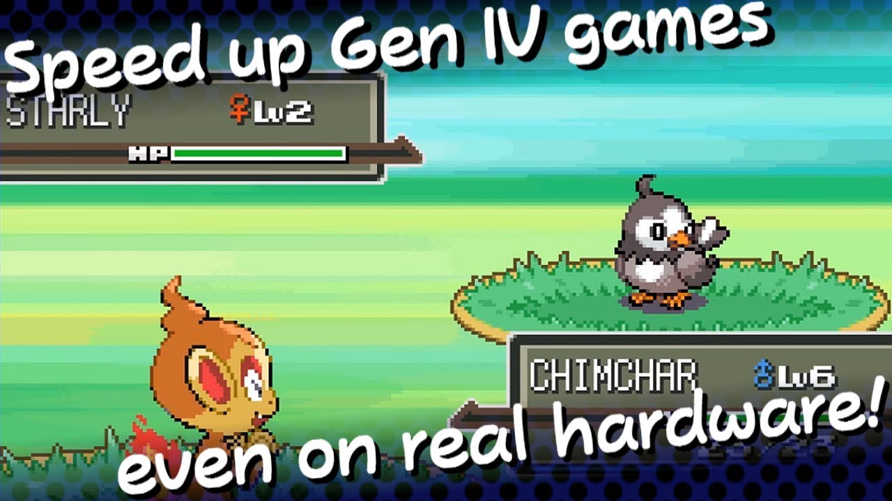 Pok&eacute;mon Platinum (& D/P/HG/SS) Unlocked FPS Hack Showcase