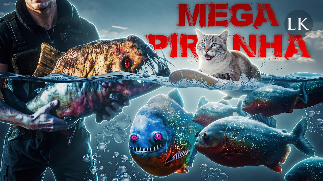 Hilarious Movie Review: MEGA PIRANHA / This is the Craziest Film Ever!