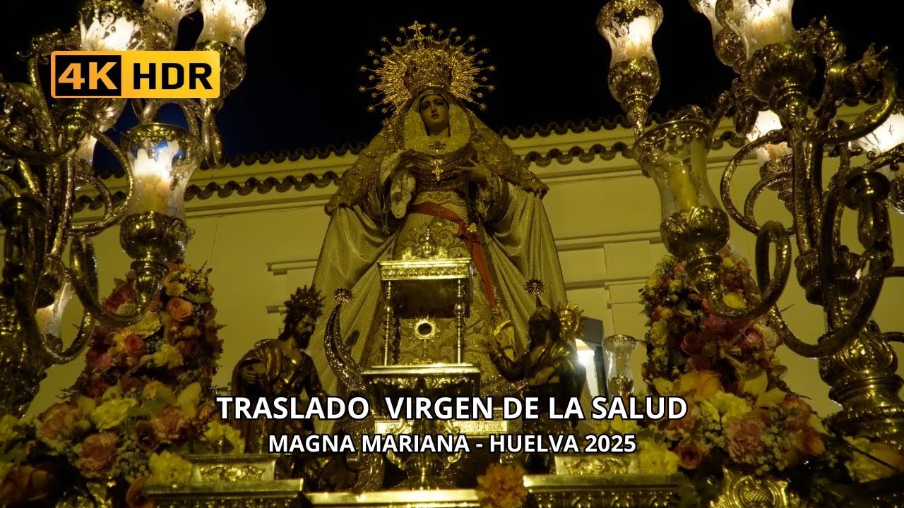 4K | HISTORICA RECOGIDA DE LA VIRGEN DE LA SALUD | TRASLADO MAGNA MARIANA 2025 | MULTICÁMARA.