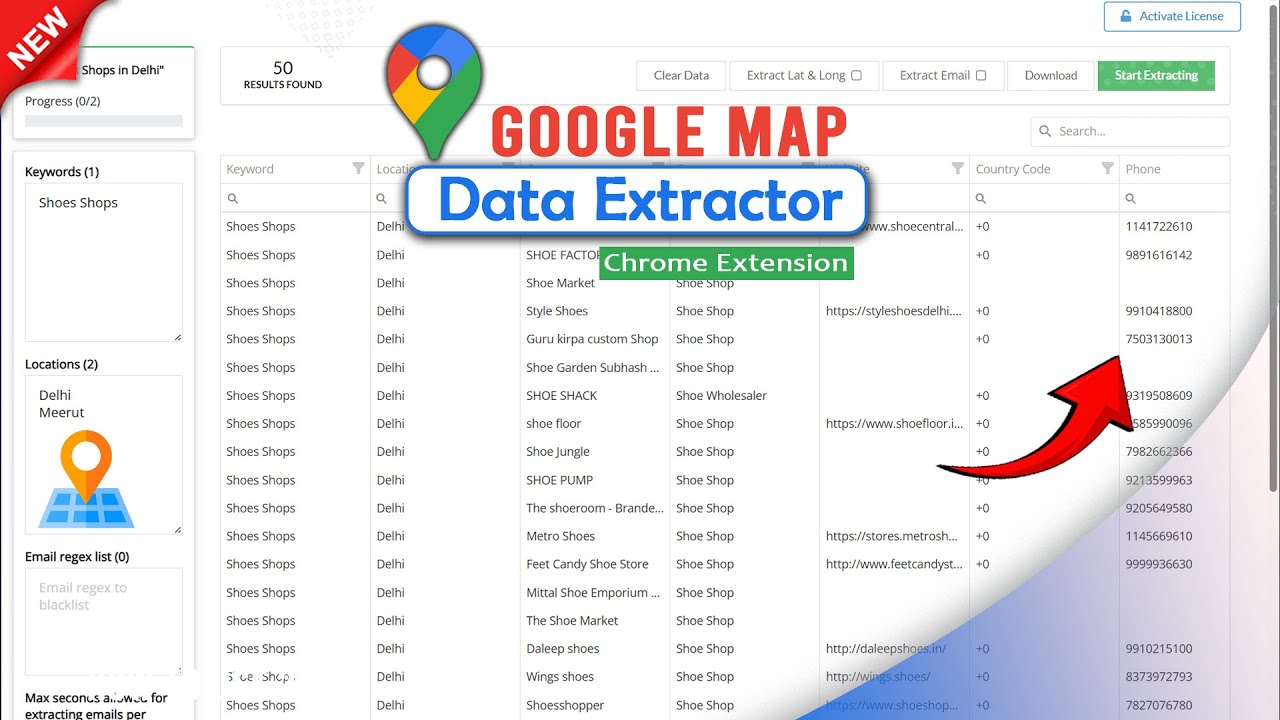 Google data extractor software free download | Google Map Scraper Tool #googlemaps