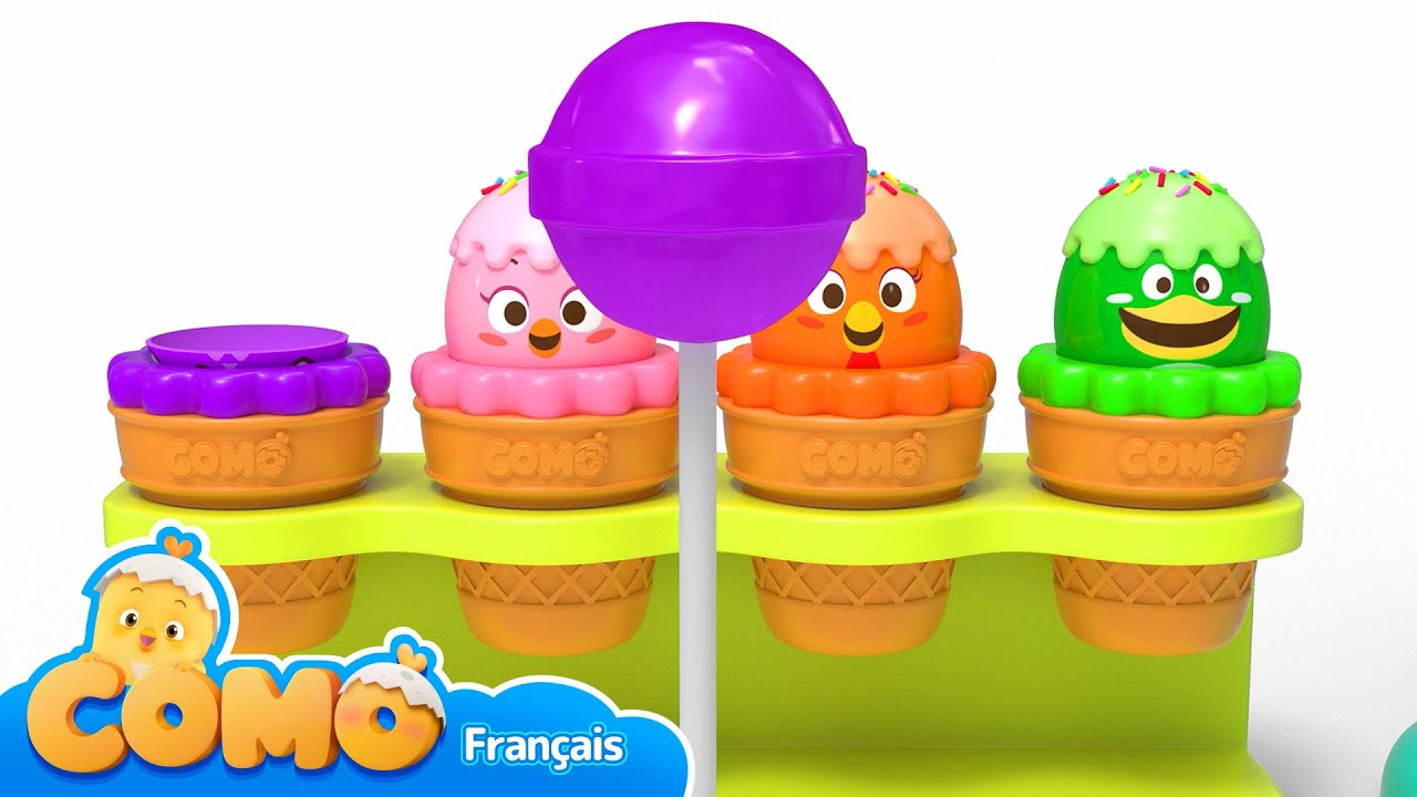 Quel type de glace allons-nous faire? | Jeu pour enfants | Nourriture | Que de surprises, Como