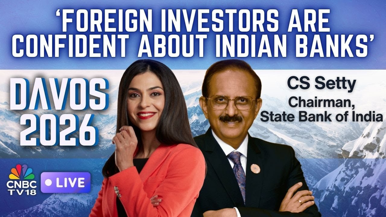 Davos WEF 2026 LIVE  | In Conversation With CS Setty, Chairman, State Bank of India | N18L