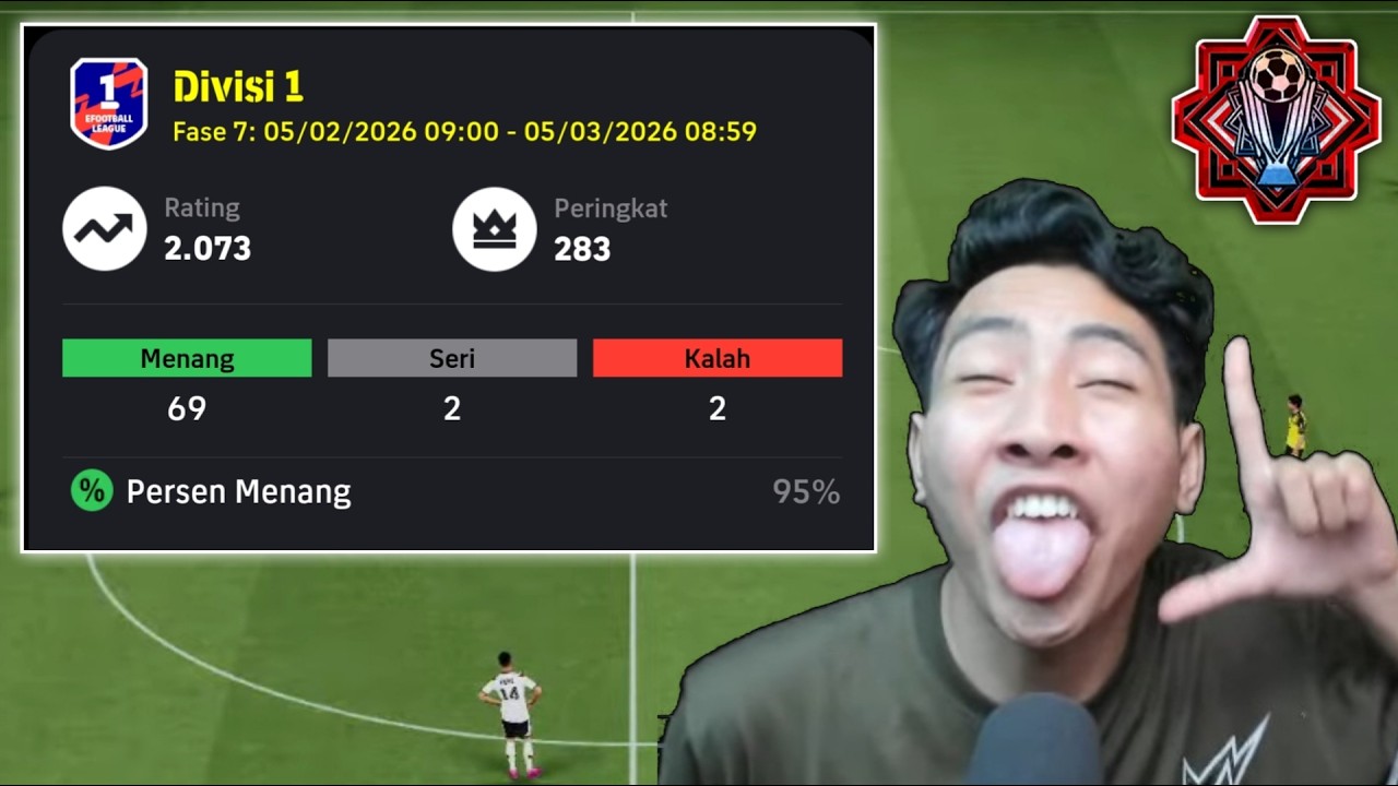 STREAMER TOP GLOBAL & 30 WS 🔥 Izinn Open Mabar Gratis eFootball 2026 Mobile