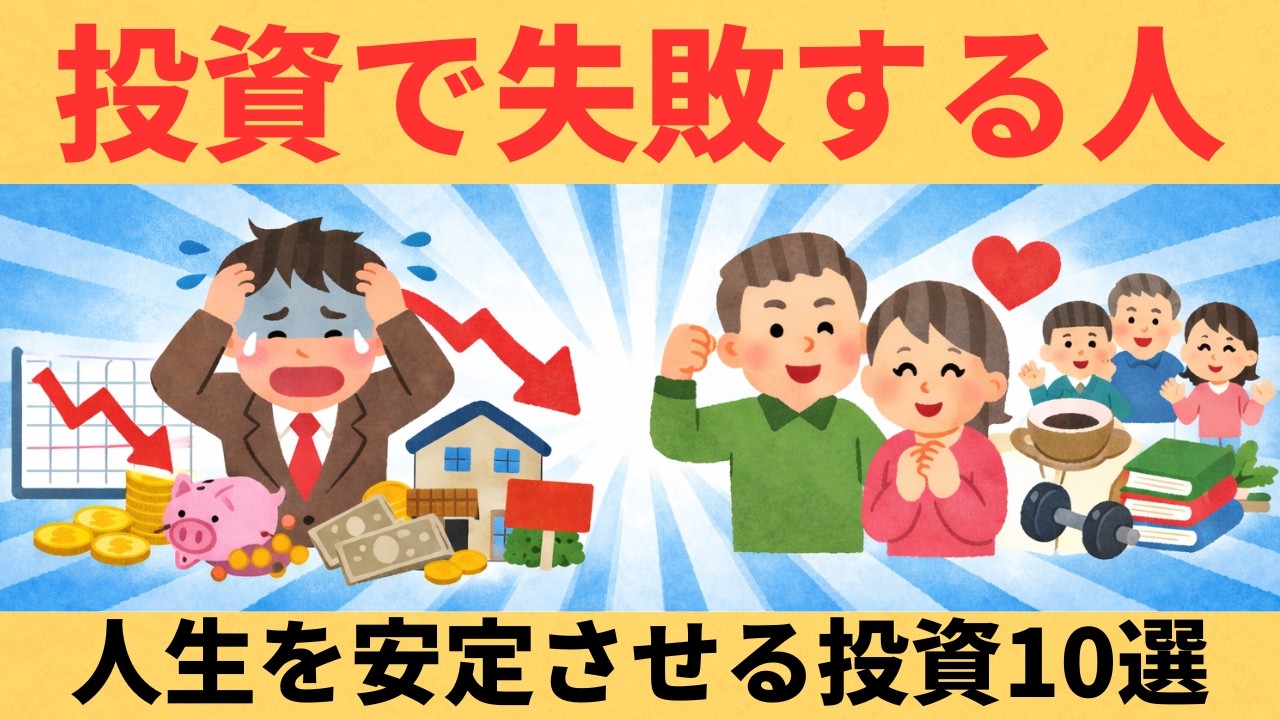 知らないと危険｜40代の投資で一番大切なこと【雑学】９割が知らない日常で使える面白い雑学・豆知識