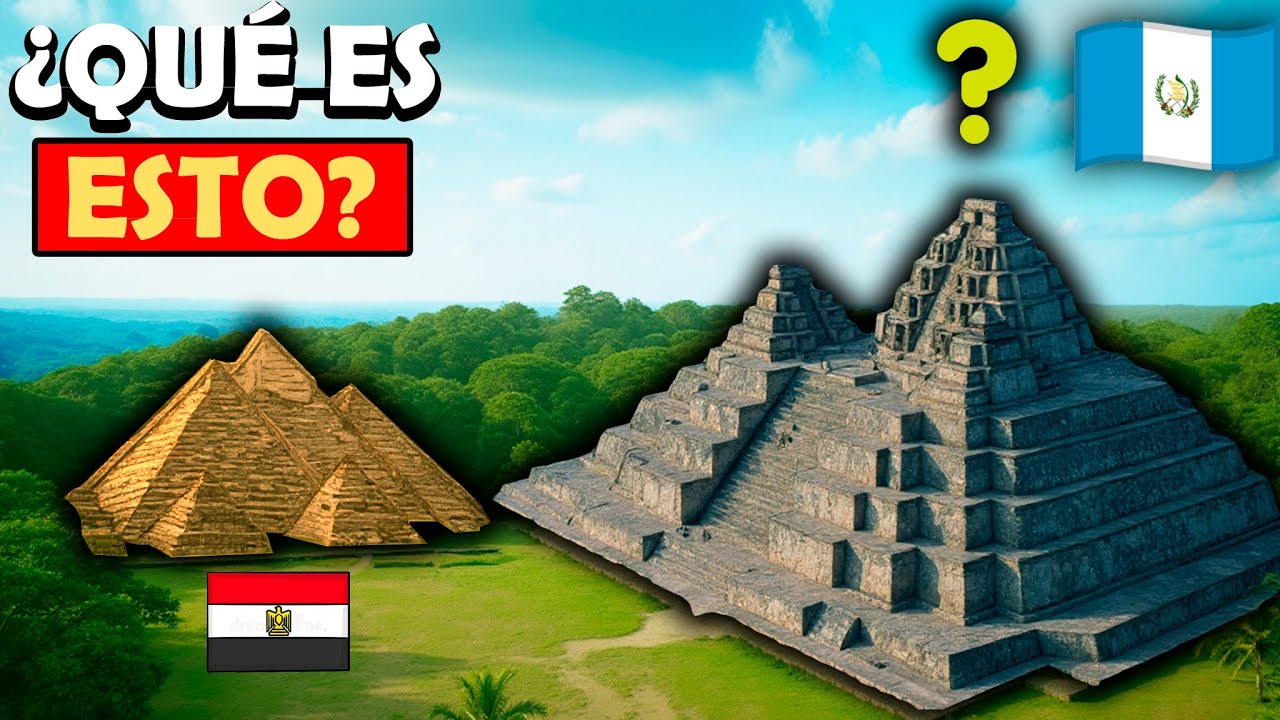 Porqué la Piramide MÁS Grande del Mundo está en GUATEMALA?