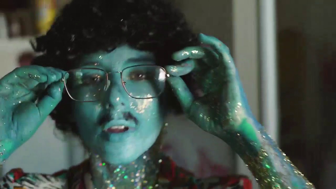 Weird Al Mermaid with Full Body Glitter