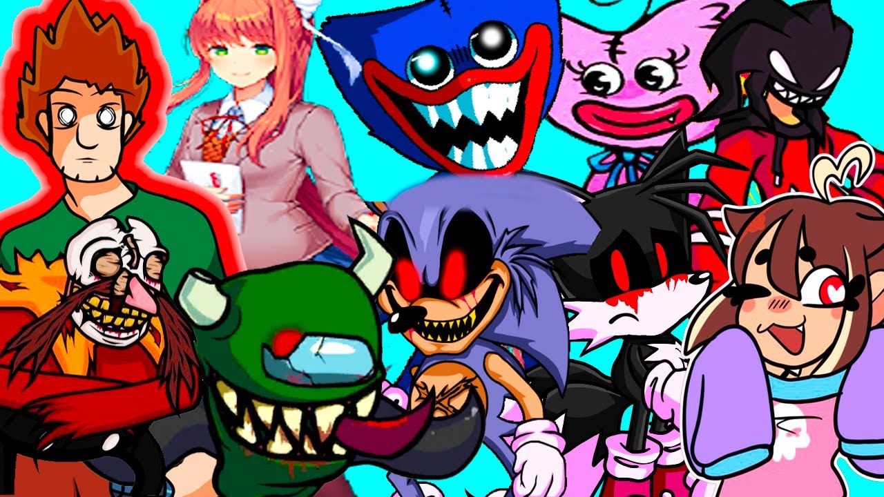 ВСЕ БОССЫ FNF - ТОП ПОДБОРКА В HD ! - Friday Night Funkin but Everyone Sings It