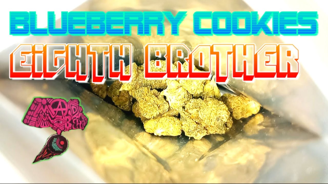 Blueberry Cookies Eighth Brother Cookies California Flower Strain Review 🍪🫐