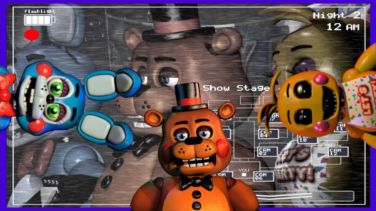 I thought the older models were safe- Five Nights at Freddy's 2 [3]