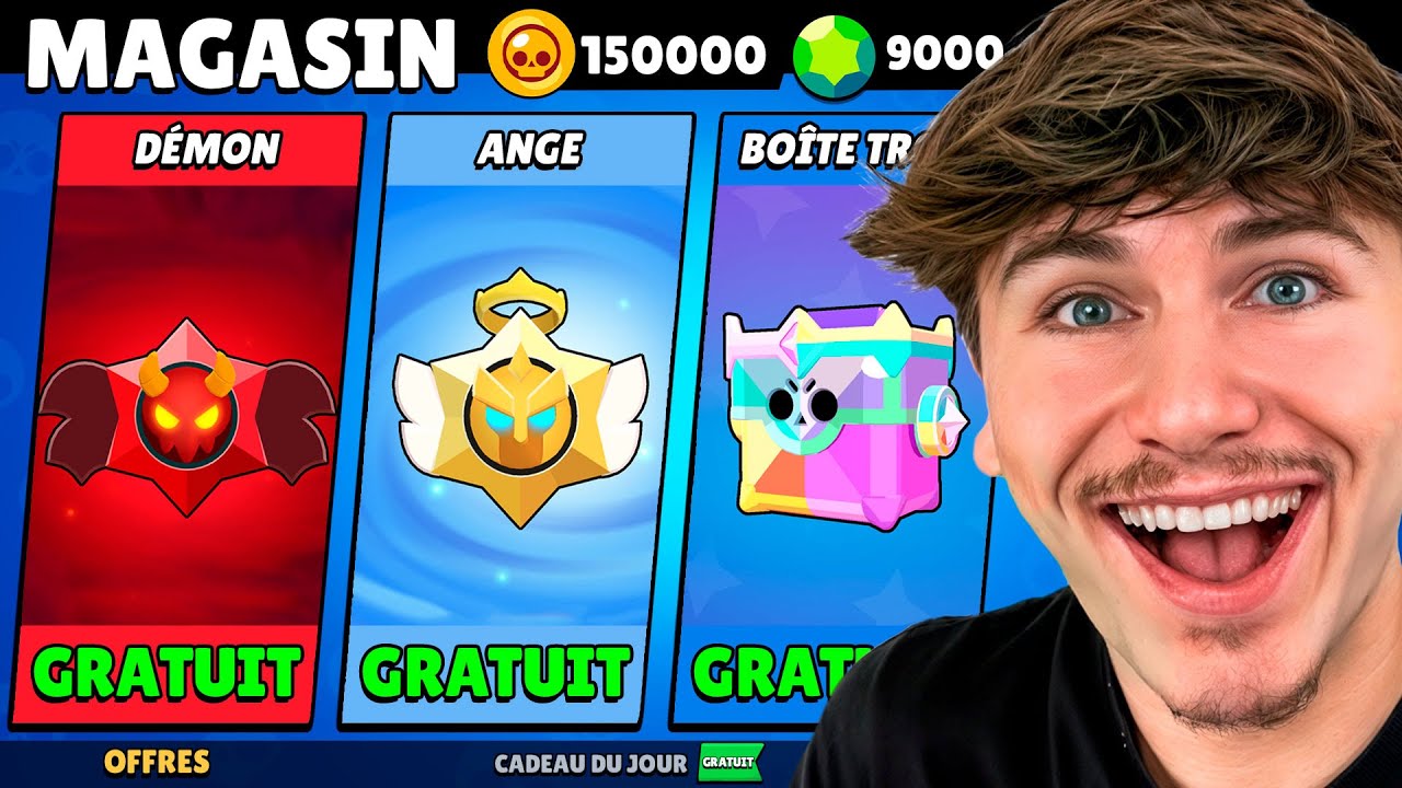 PACK OPENING XXL SUR BRAWL STARS !! (Prix Star Ange/D&eacute;mon)