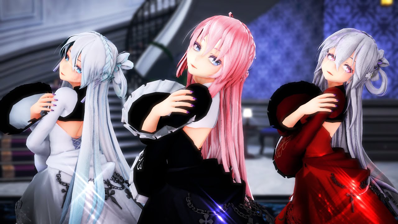 【MMD】ライアーダンス-Liar Dance-【Luka×Haku×言和】