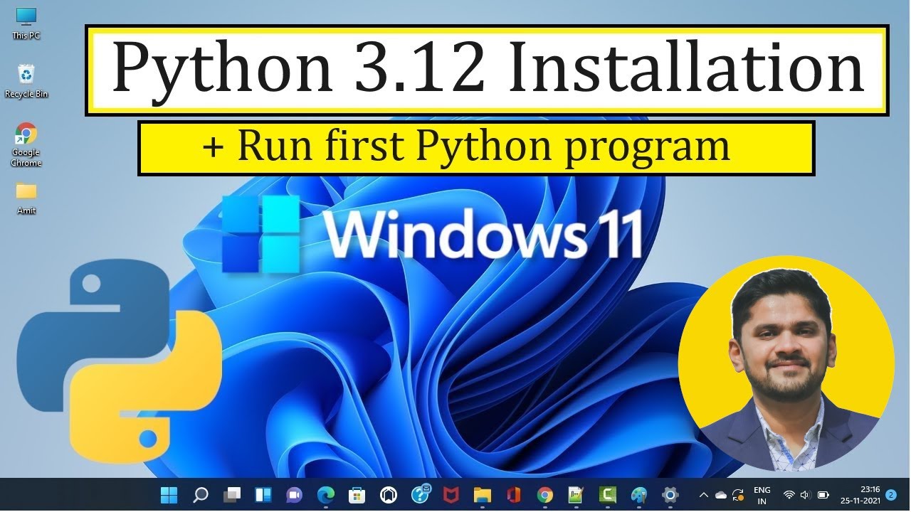 Как установить Python 3.12.0 на Windows 11