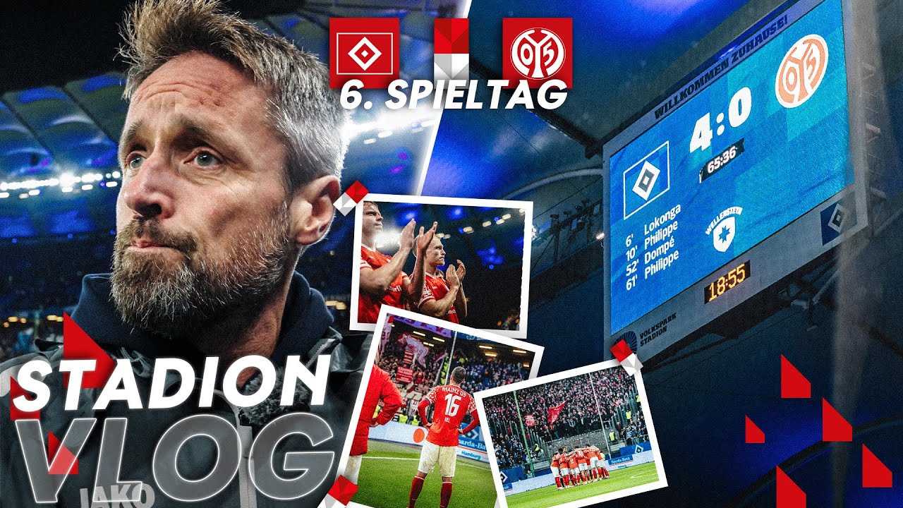 Das tat weh! 🤕😞 | Hamburger SV - 1. FSV Mainz 05 | ⚽ Stadion-VLOG 📹 | 25/26