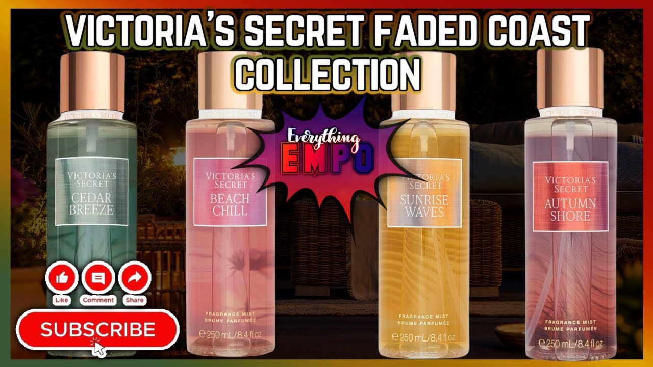 🍃NEW🍃 VICTORIA'S SECRET FADED COAST COLLECTION || FRAGRANCE MIST || Everything Empo