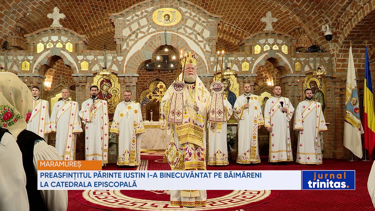 Preasfințitul Părinte Iustin i-a binecuvântat pe băimăreni la Catedrala Episcopală