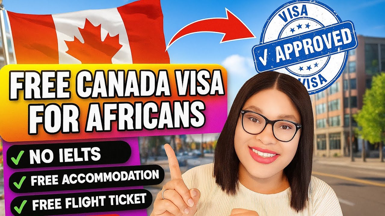 Эта канадская организация 🇨🇦 предоставляет бесплатные визы африканцам | Бесплатное проживание, бе...