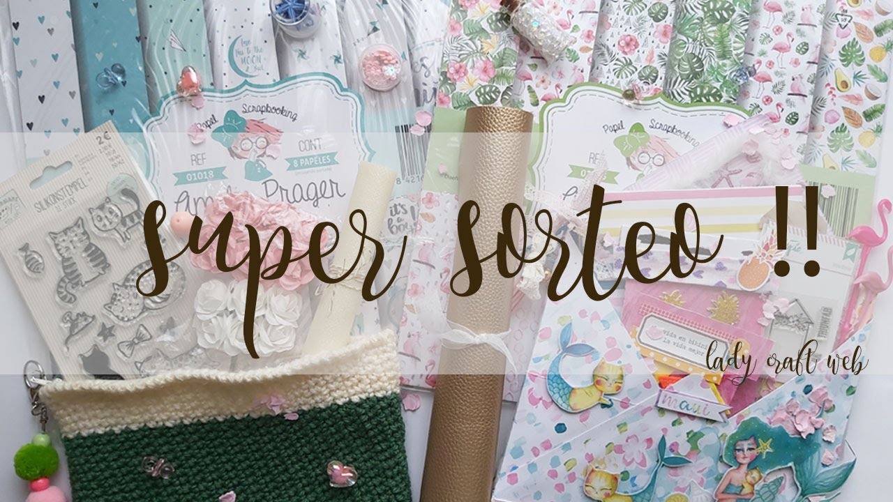 SUPER SORTEOOOOO PRECIOSO!!!! scrapbook | ladycraftweb