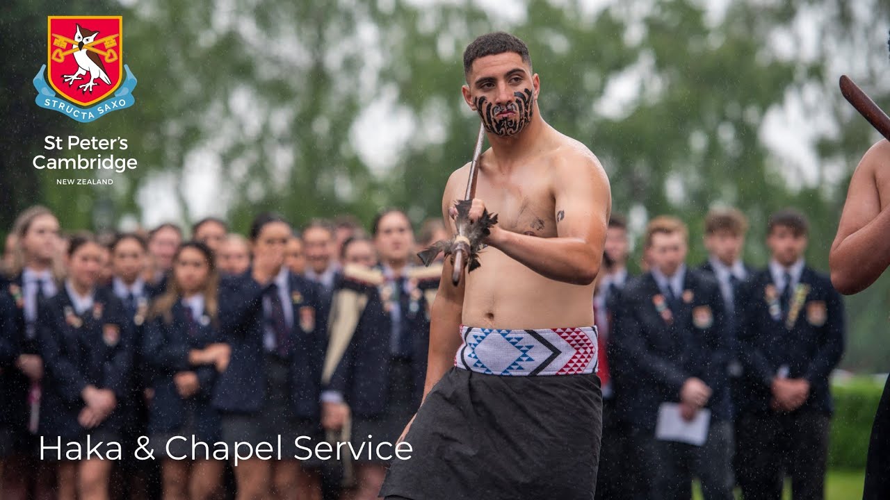 St Peter's, Cambridge Year 13 Haka and Chapel Service 2020