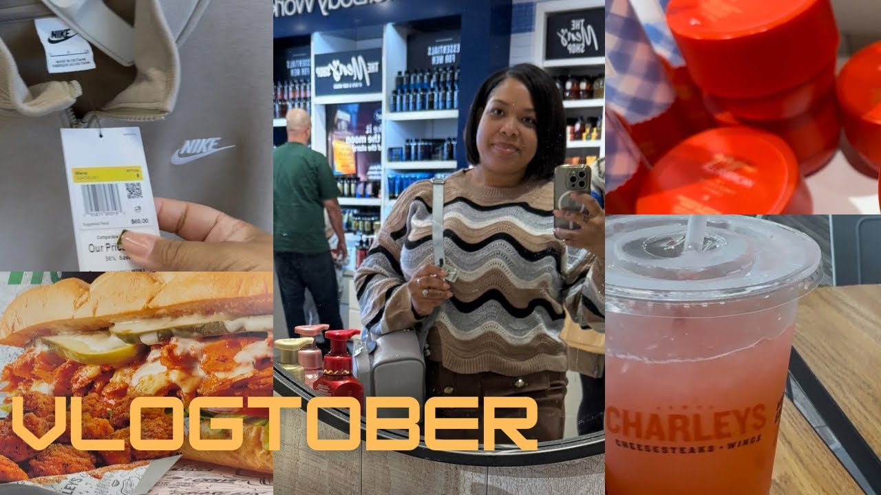 VLOGTOBER 🍁 Day 10 | Shopping and Eating | Realistic DIML