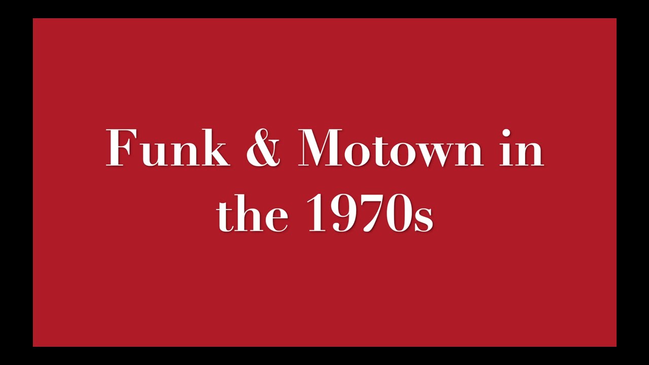 40. History of Rock, 1970s: Funk & Motown