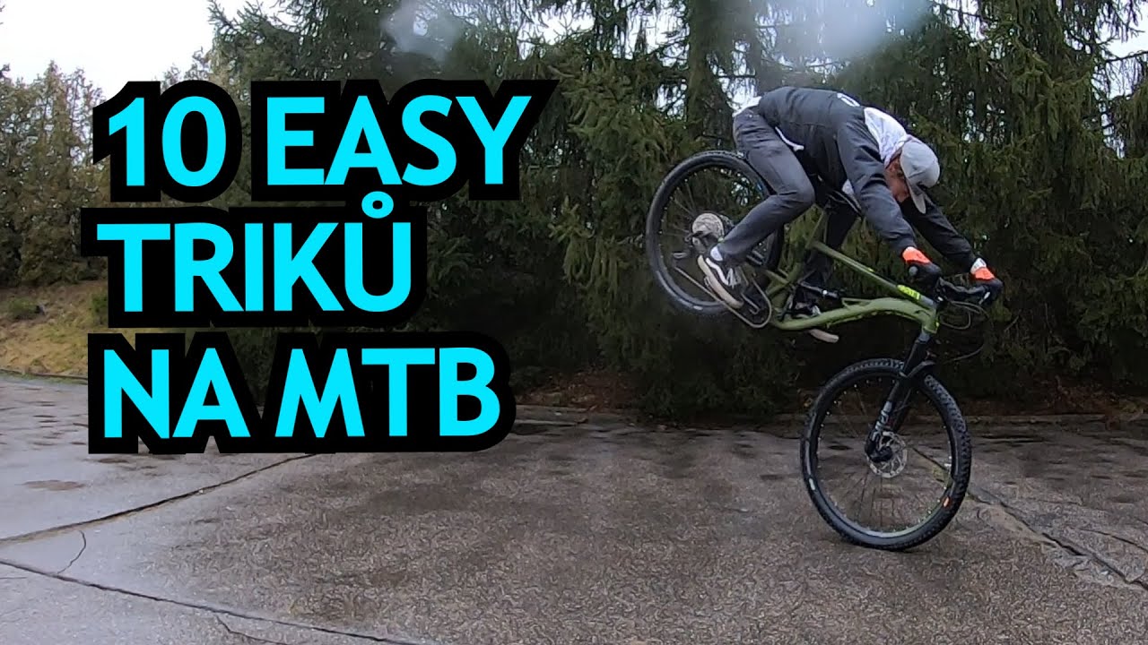10 ZÁKLADNÍCH MTB TRIKŮ NA ROVINĚ