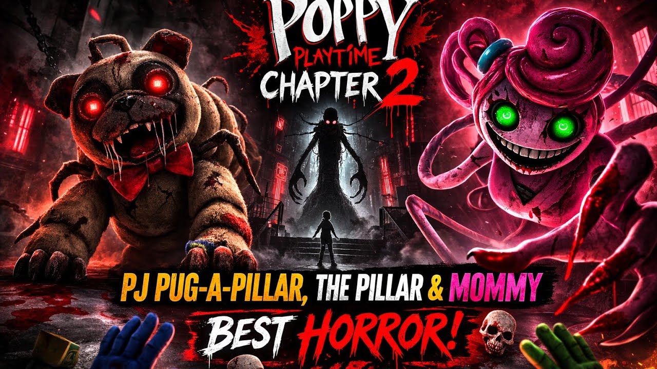 Poppy Playtime Chapter 2 Full Gameplay | Mommy Long Legs Boss Fight 😱