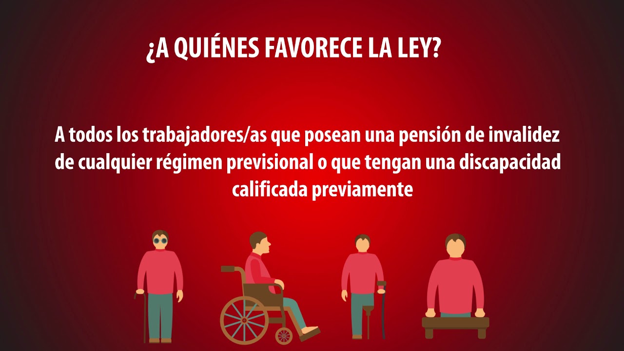 Ley de inclusión laboral