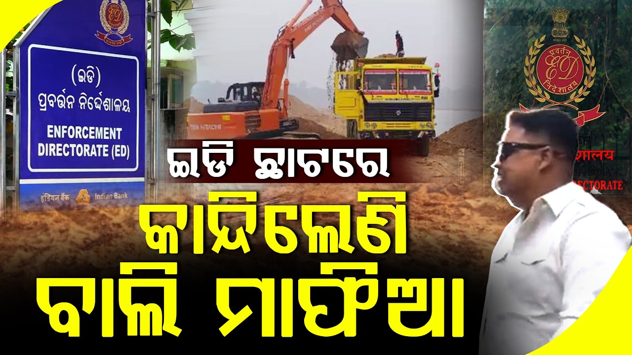 ଇଡି ଛାଟରେ କାନ୍ଦିଲେଣି ବାଲି ମାଫିଆ || ED Raid || DAILY ODISHA NEWS || FOCUS PLUS