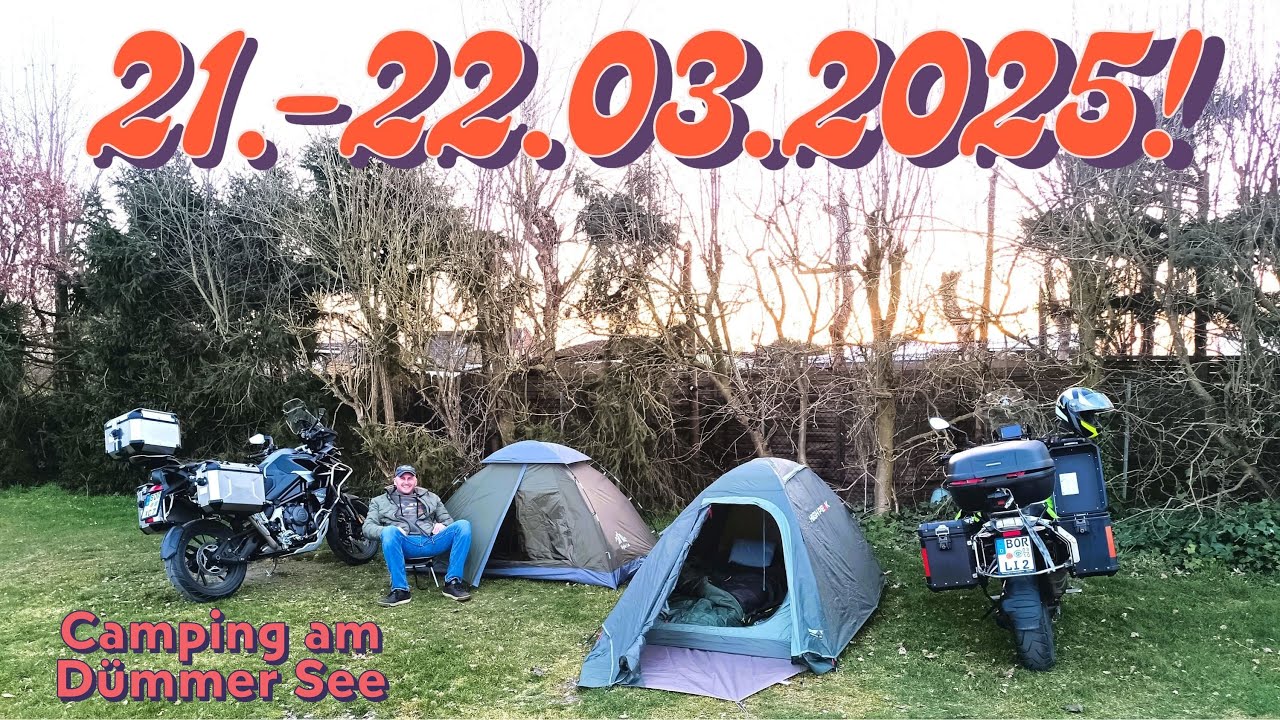 Kurztrip zum Dümmer See mit Zelt für eine Nacht