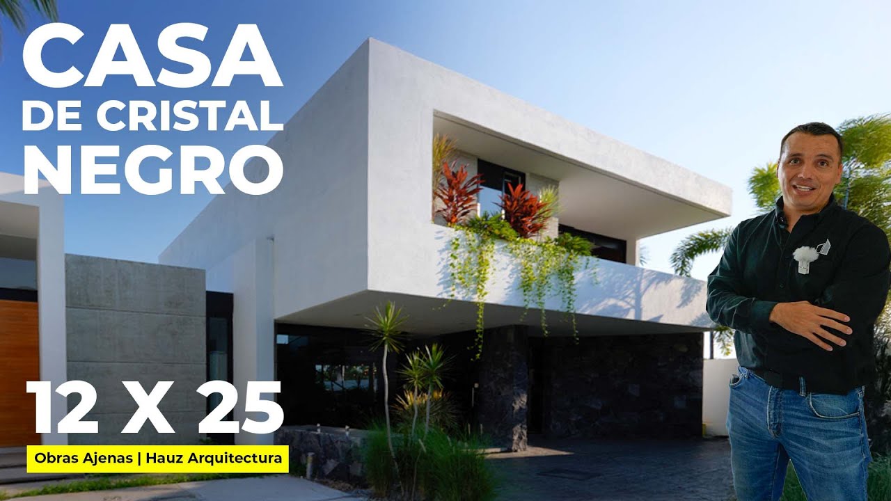 CASA DE CRISTAL NEGRO Y PIEDRA | Obras Ajenas | Hauz Arquitectura