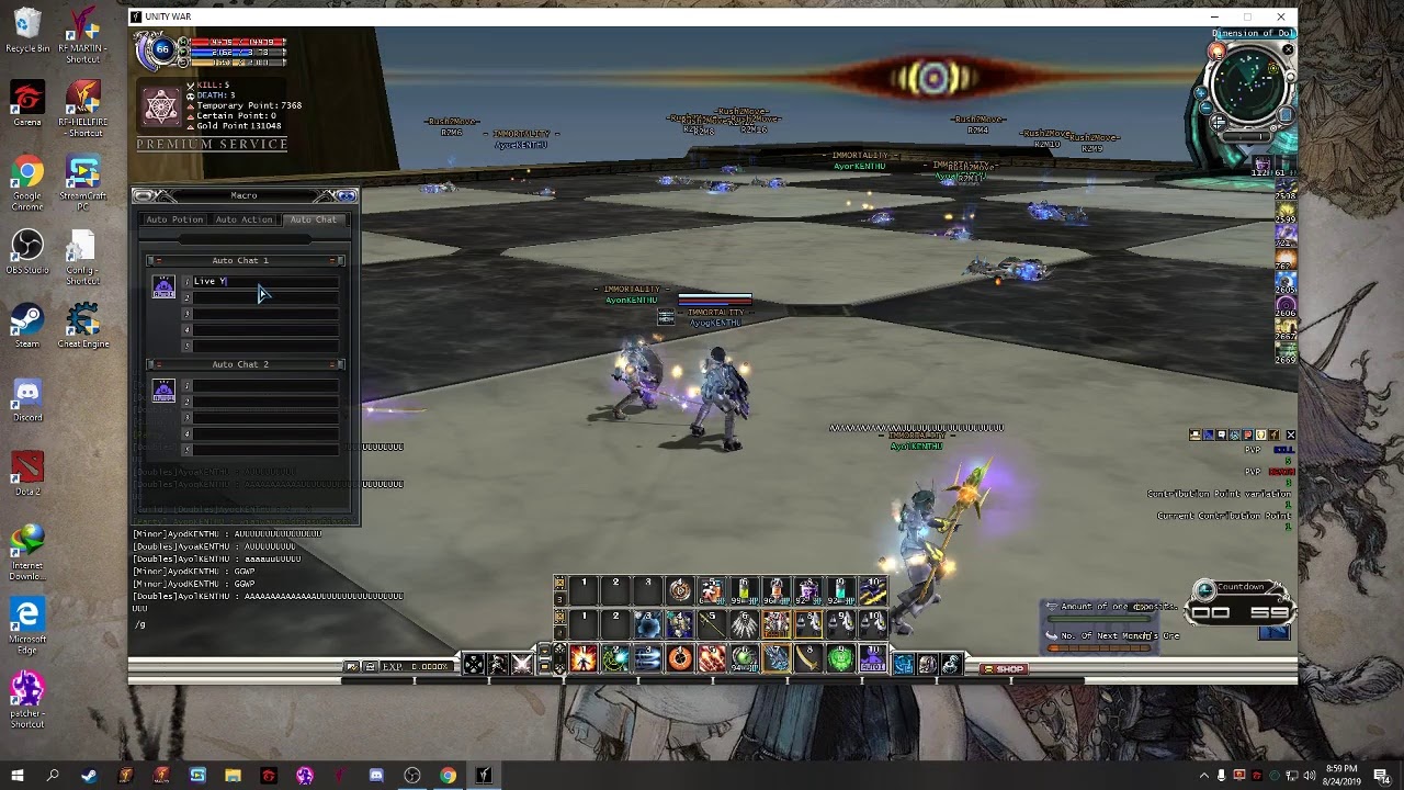 #RFUNITY RF UNITY - EVENT GVG KENTHU VS R2M