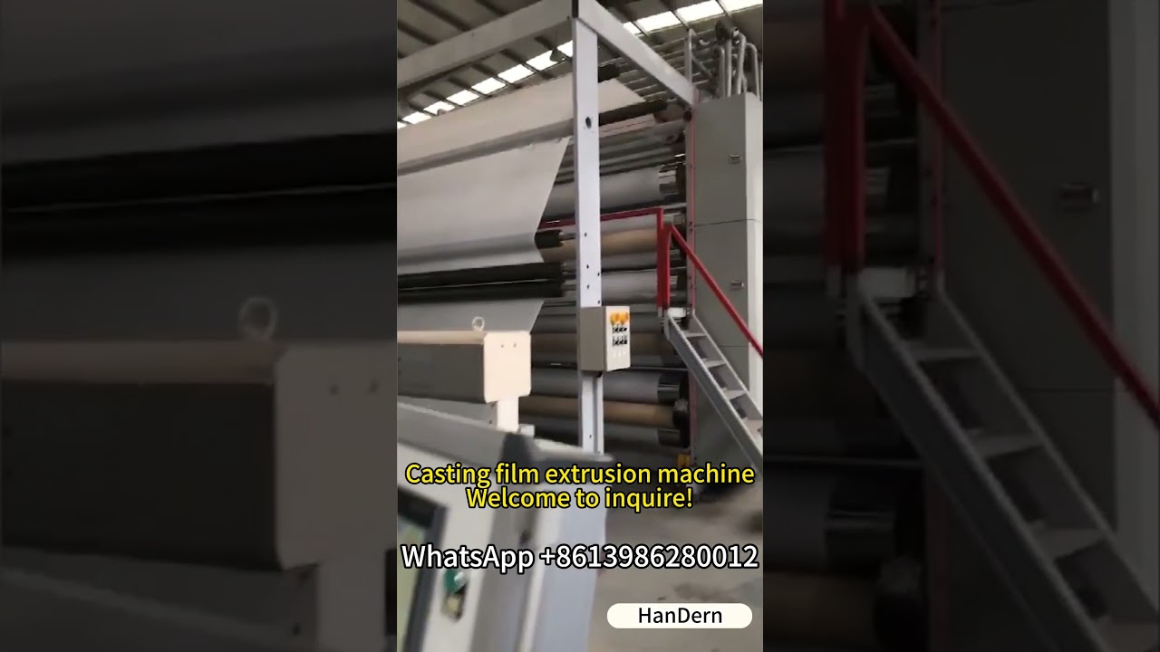 Special film equipment Casting film extrusion machine