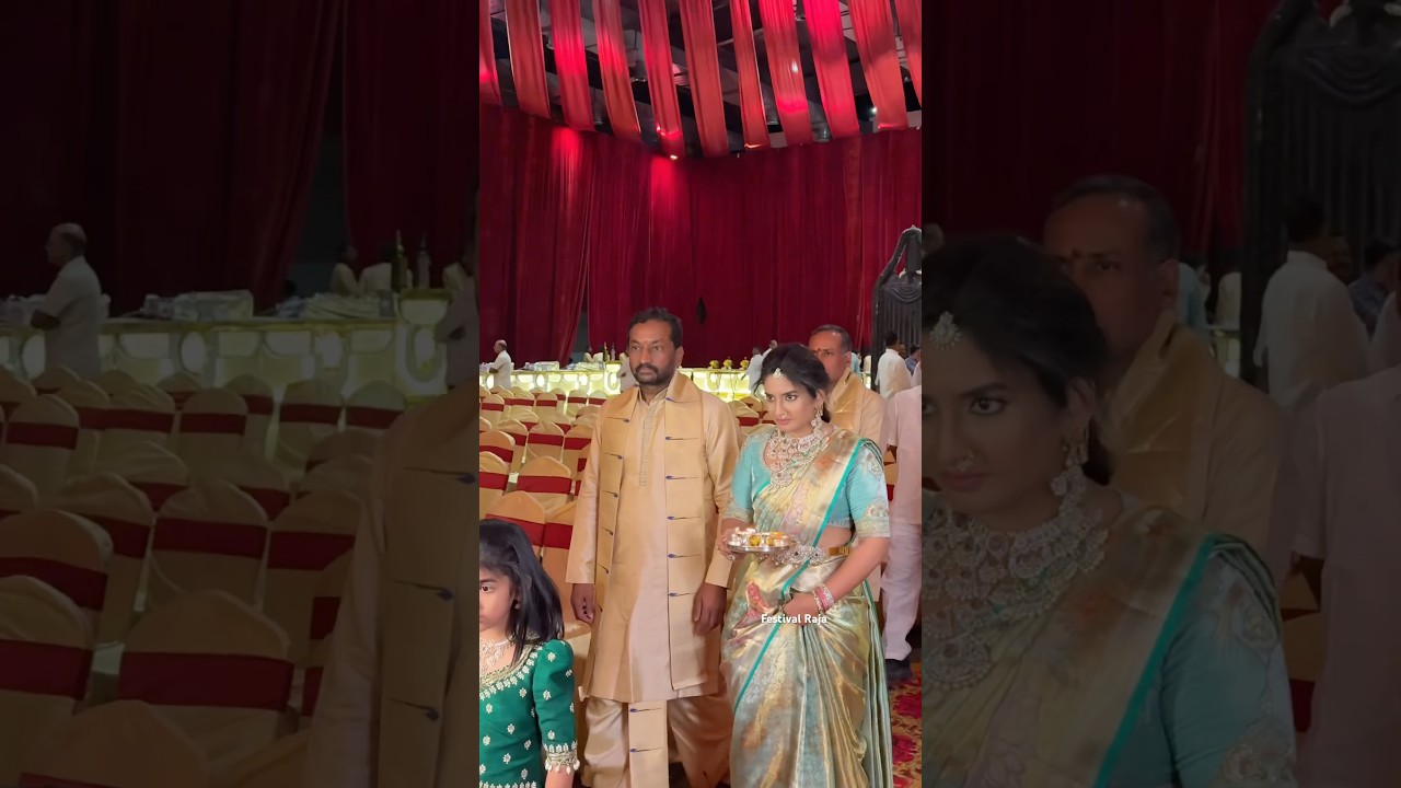BJP MP Raghunandhan Rao Brothers Son Wedding #ytshorts