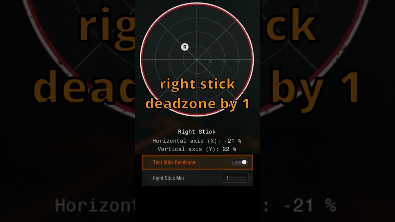 Best Deadzone Setting for Perfect Aim #blackops6 #callofduty #cod