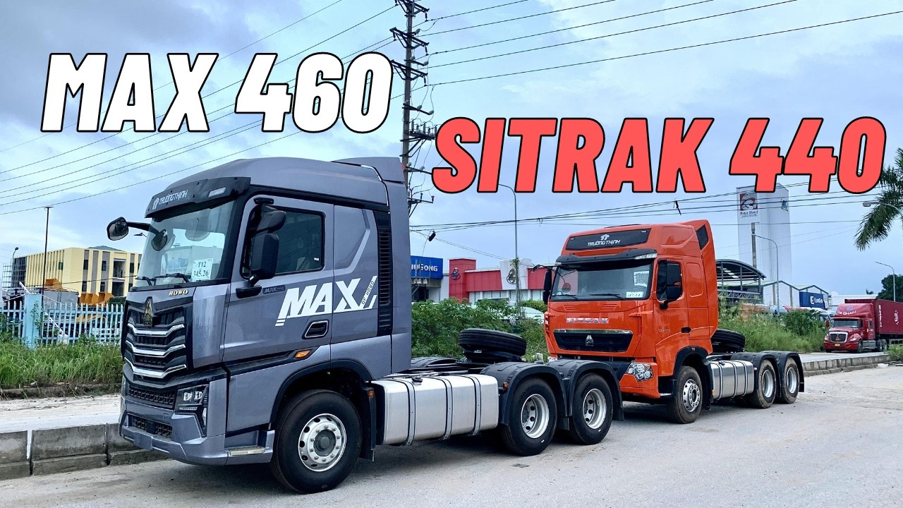So Sánh Đầu Kéo Howo Sitrak 440 và Howo Max 460 điểm giống khác nhau như nào?